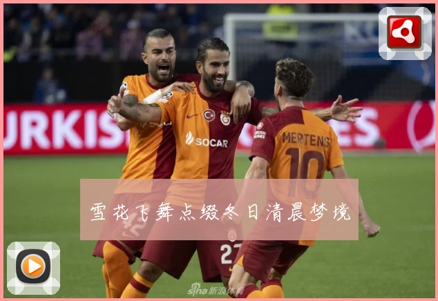 雪花飞舞点缀冬日清晨梦境